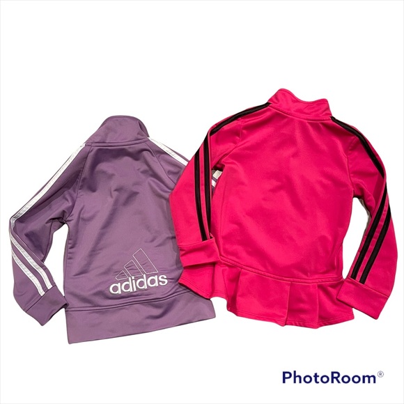 Adidas kids jacket size 3T & 4T lot of 2 Preowned great condition - Picture 3 of 6